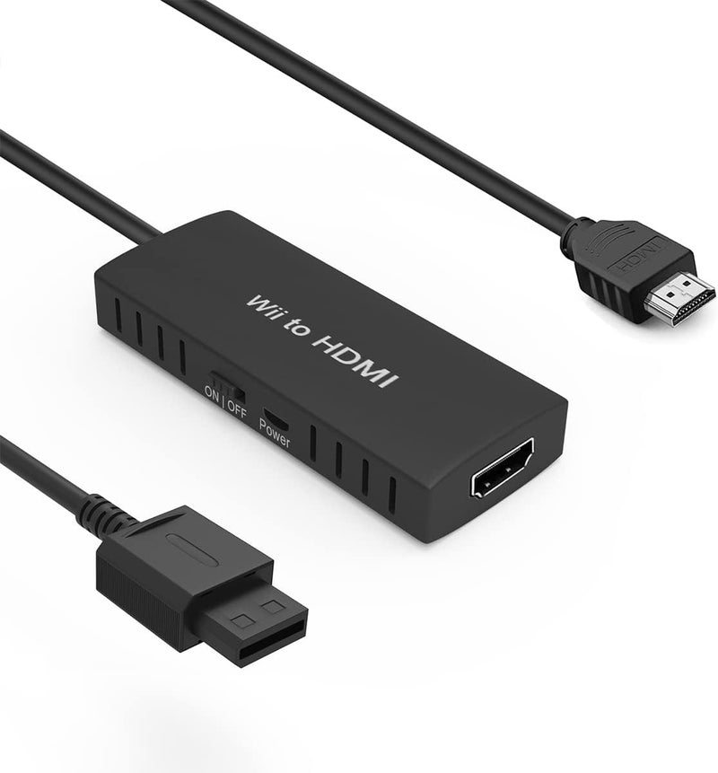 YDF Wii to HDMI Adapter - Convert 1080P/720P Ypbpr Signals to Digital HDMI for Nintendo Wii and U - Image 1